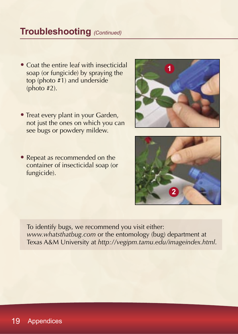 Troubleshooting | AeroGarden PRO100 User Manual | Page 20 / 24