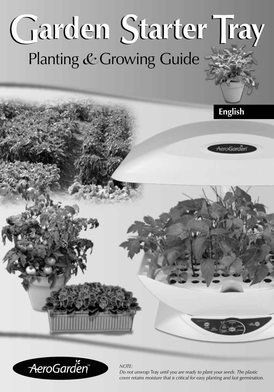 AeroGarden 507140-0000 AD User Manual | 26 pages