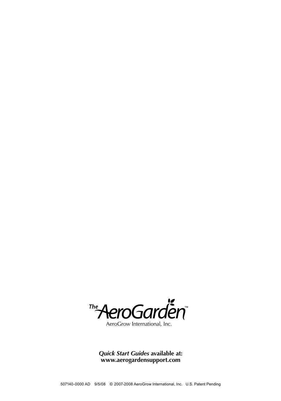 AeroGarden 507140-0000 AD User Manual | Page 26 / 26
