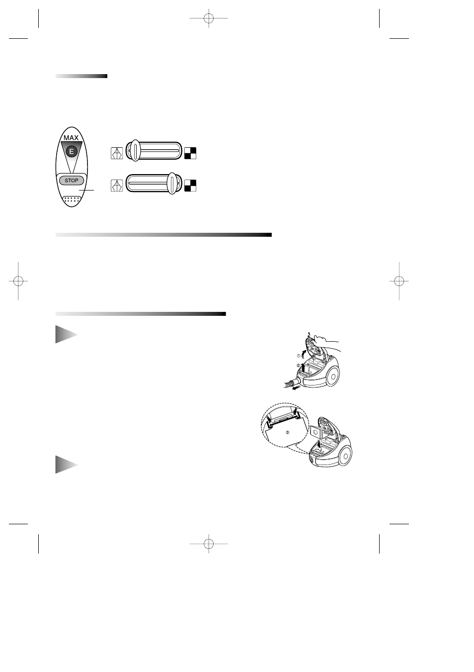 Dust indicator, Replacing the dust bag, Suction power control | Only variable control types) | Samsung VC-6915HT User Manual | Page 13 / 40