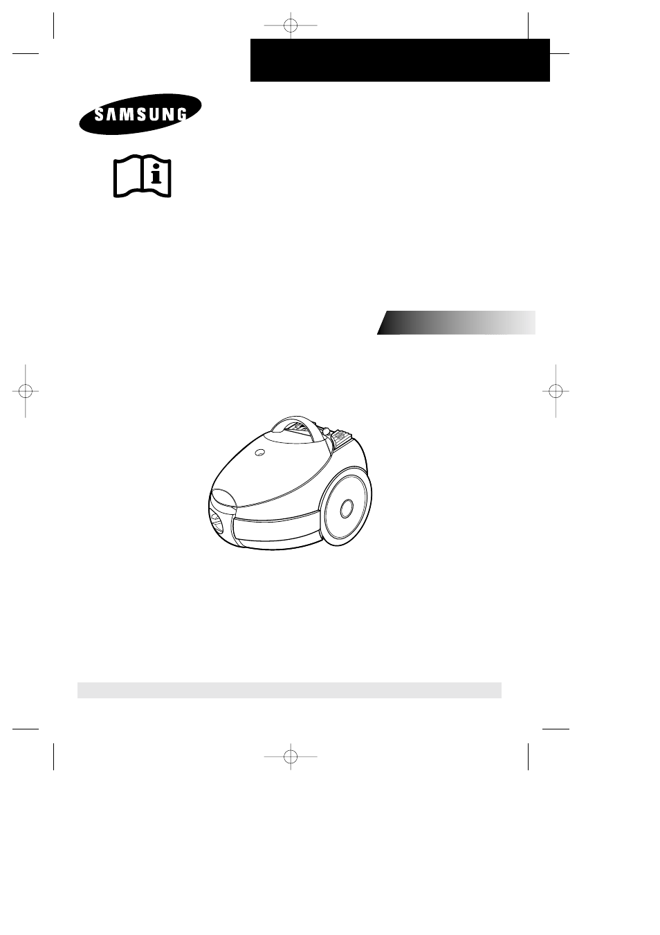 Vacuum cleaner, Operating instructions | Samsung VC-6915HT User Manual | Page 9 / 40