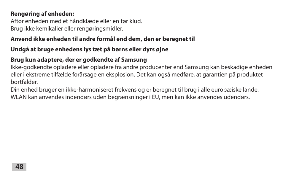 Samsung EAD-T10 User Manual | Page 50 / 82