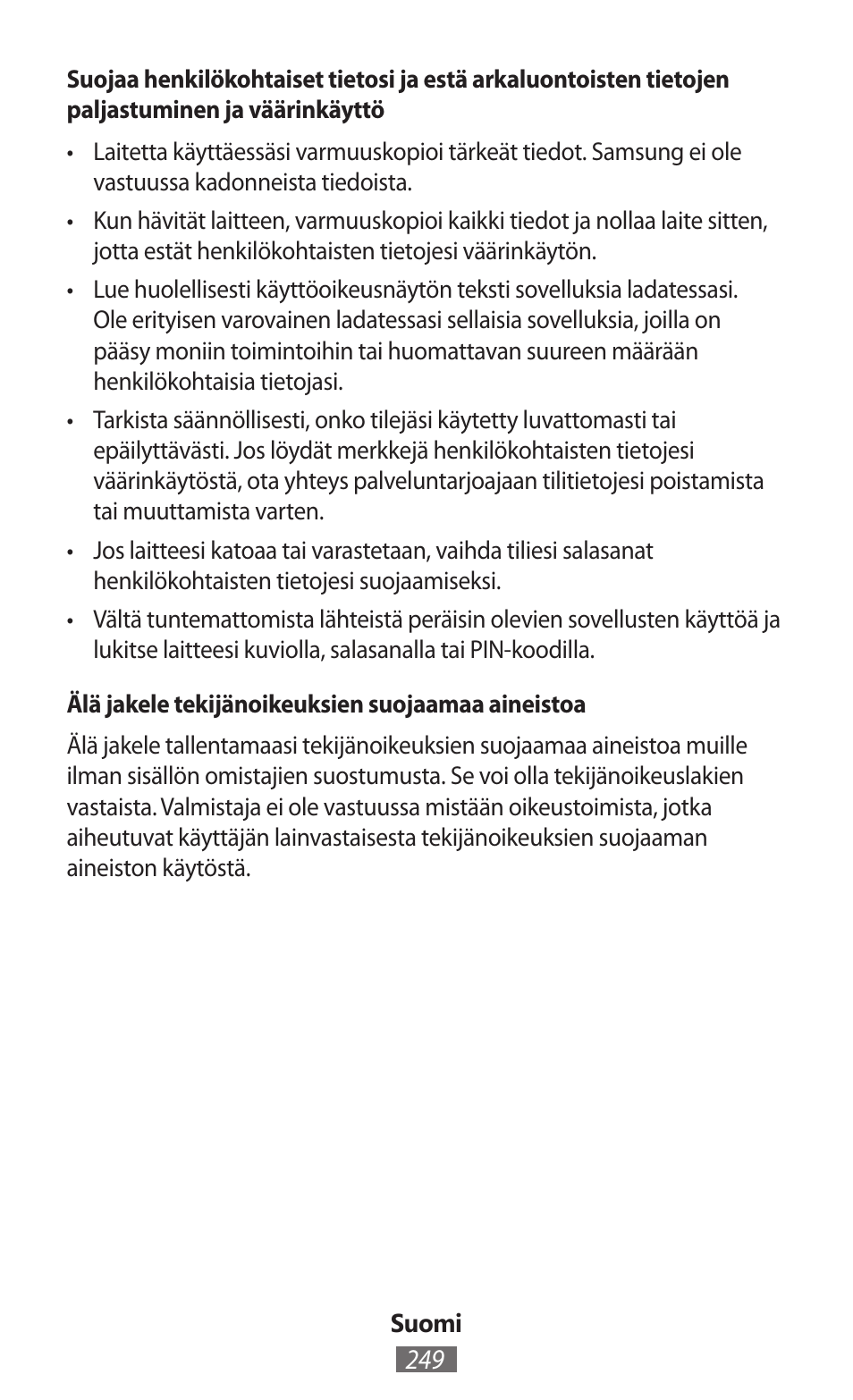 Samsung GT-I9300I User Manual | Page 250 / 748