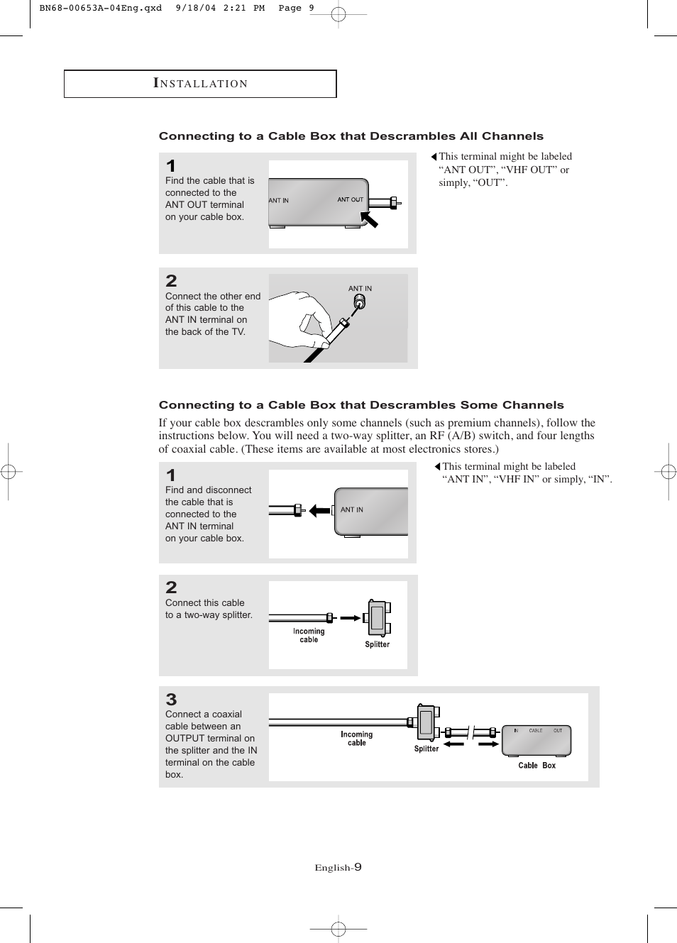 Samsung LTP326WX-XAA User Manual | Page 14 / 91