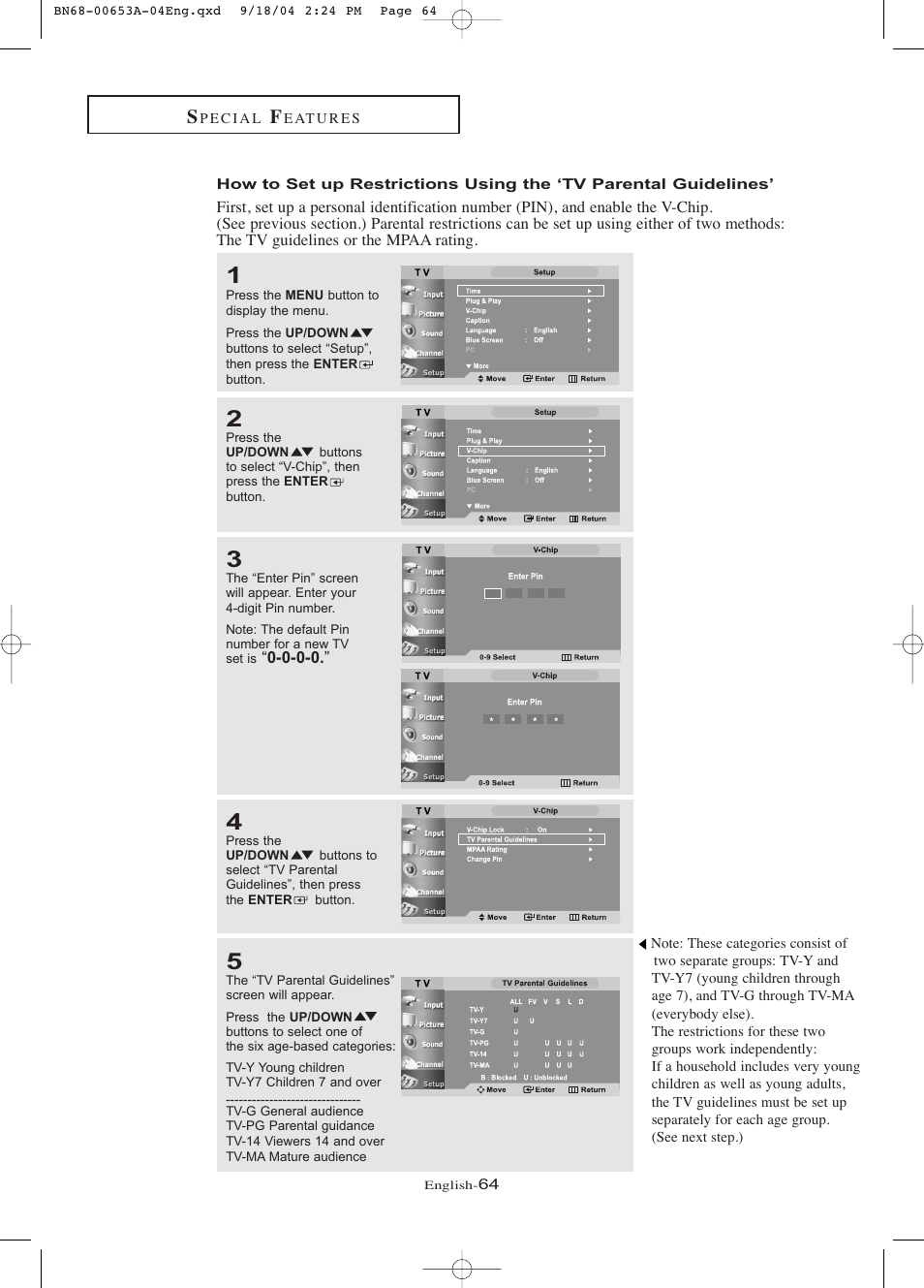 Samsung LTP326WX-XAA User Manual | Page 69 / 91