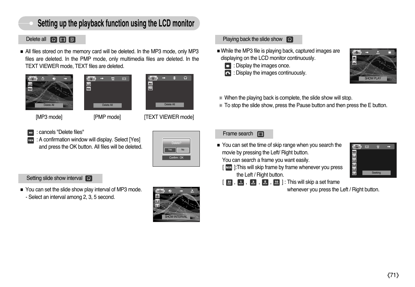 Samsung Sensory Pleasure NV3 User Manual | Page 72 / 94