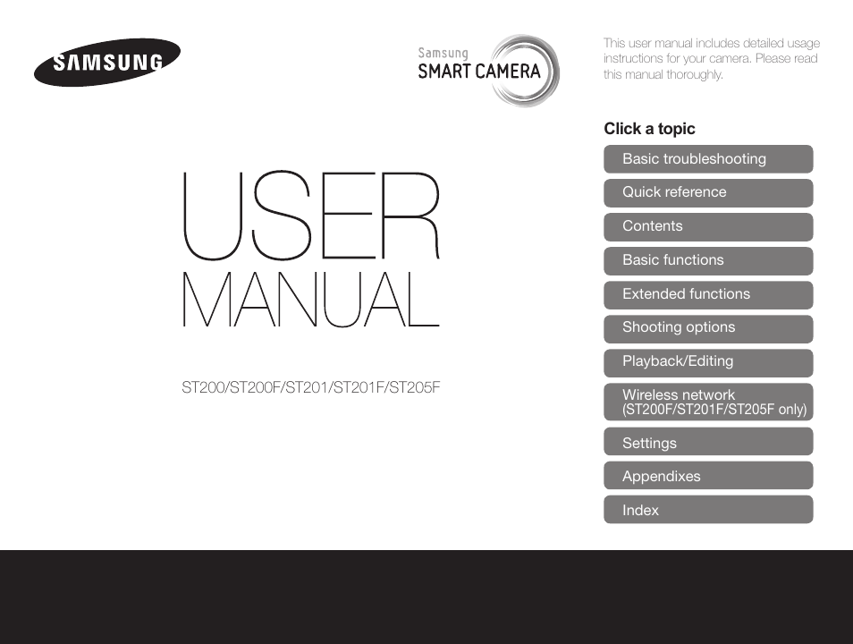 Samsung EC-ST200FBPBCA User Manual | 163 pages