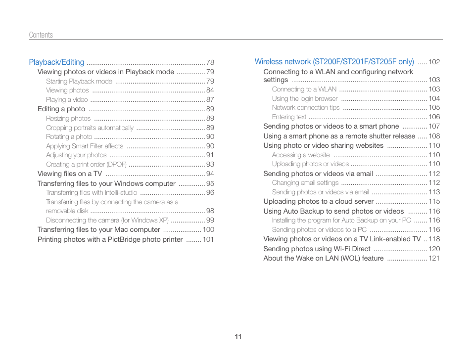 Samsung EC-ST200FBPBCA User Manual | Page 12 / 163