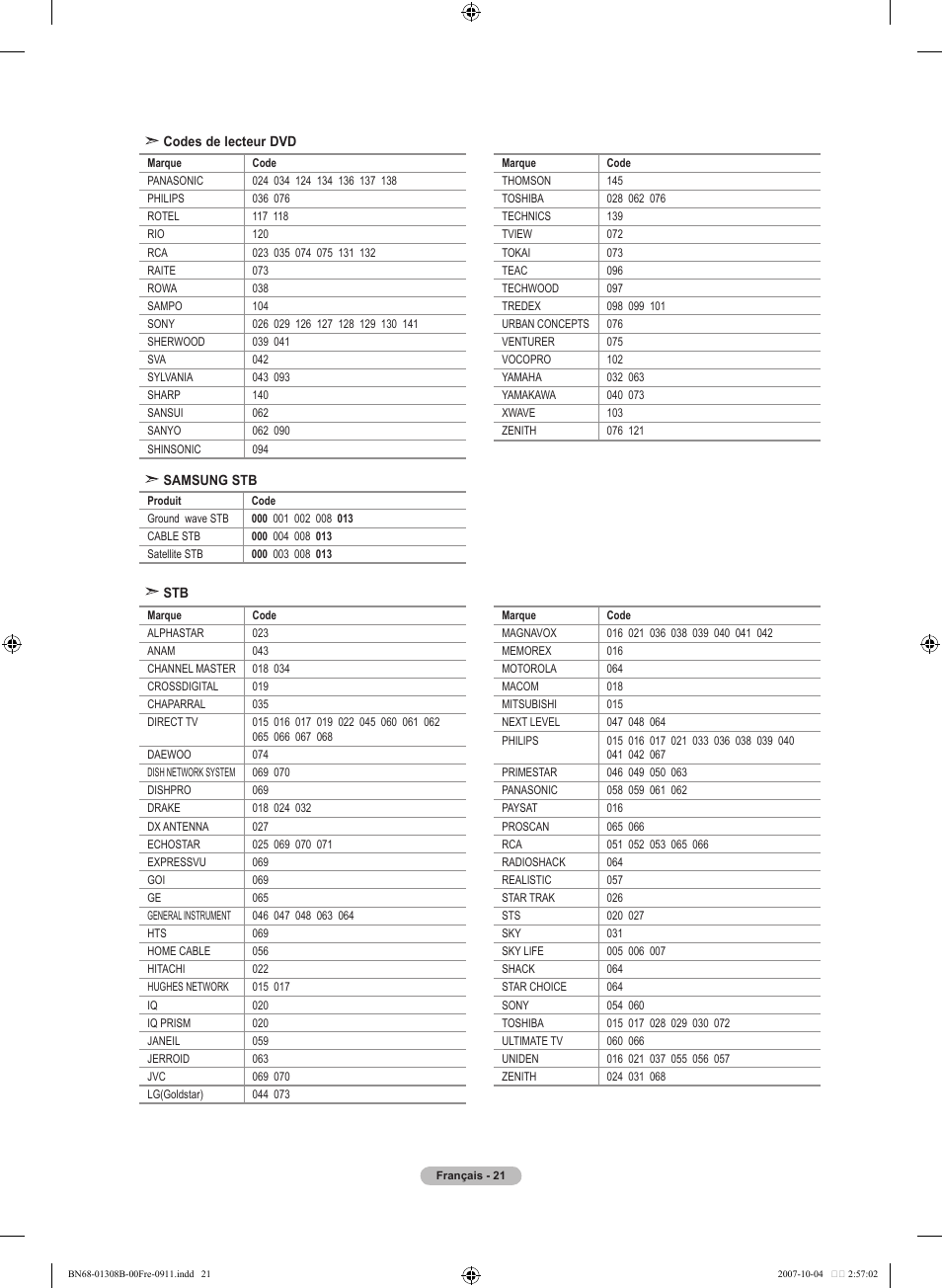 Samsung LNT7081FX-XAA User Manual | Page 111 / 266
