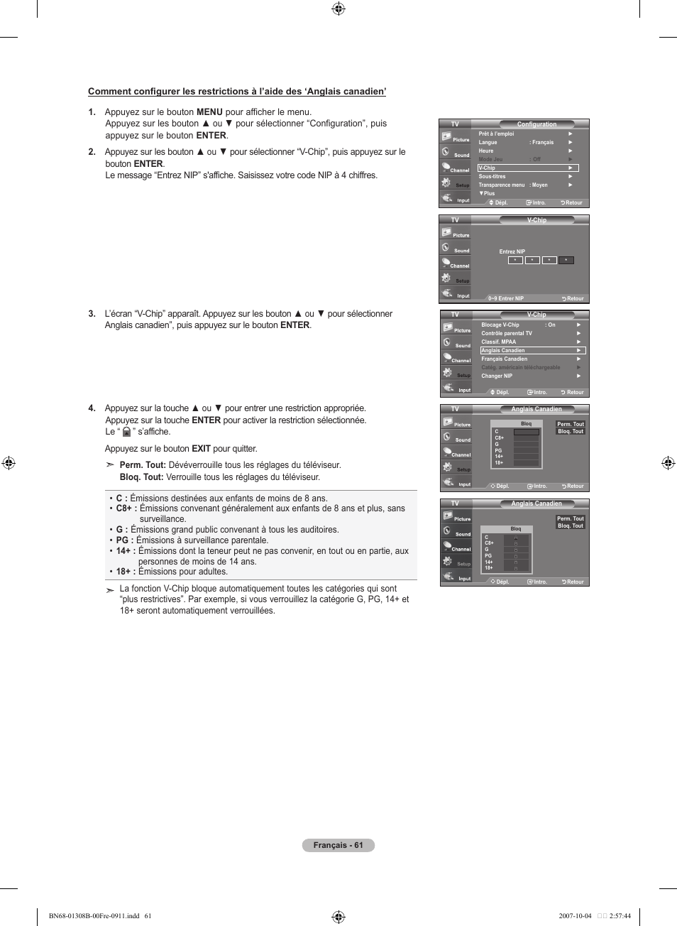 Samsung LNT7081FX-XAA User Manual | Page 151 / 266