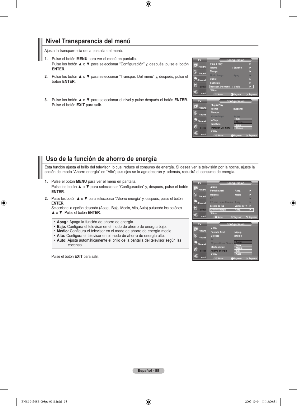 Samsung LNT7081FX-XAA User Manual | Page 233 / 266