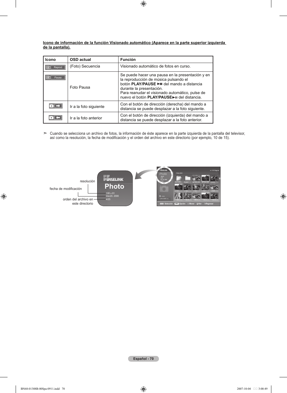 Photo | Samsung LNT7081FX-XAA User Manual | Page 248 / 266