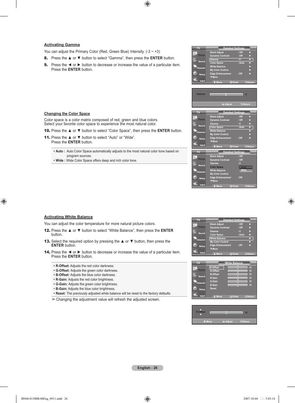 Samsung LNT7081FX-XAA User Manual | Page 28 / 266