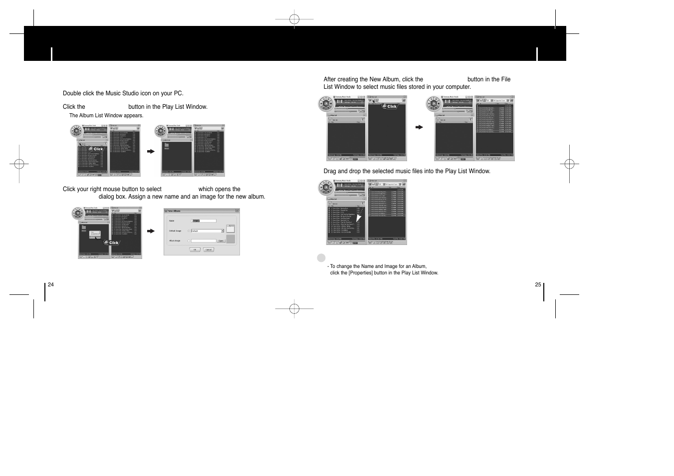 Using music studio | Samsung YP-T6X-XAP User Manual | Page 13 / 29