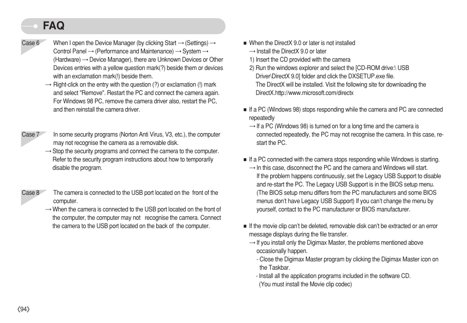 Samsung S750 User Manual | Page 95 / 98