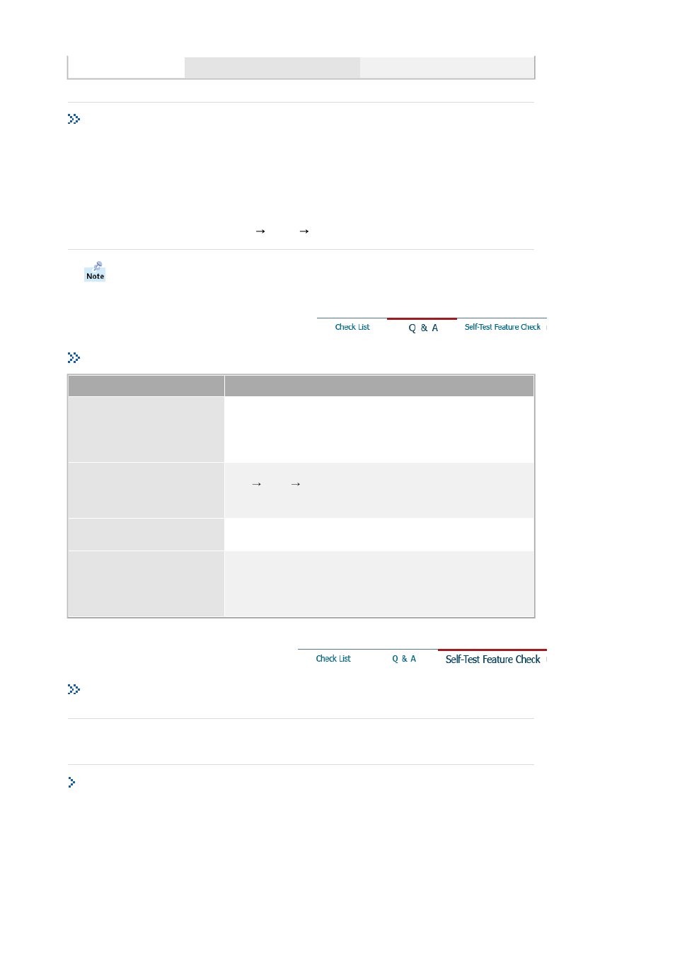 Q & a / self-test feature check | Samsung MJ17BSASV-XBG User Manual | Page 46 / 81