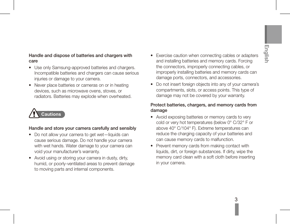 Samsung EC-SL502ZBPSUS User Manual | Page 3 / 22