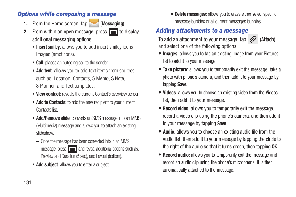 Samsung SGH-T879ZBBTMB User Manual | Page 136 / 369