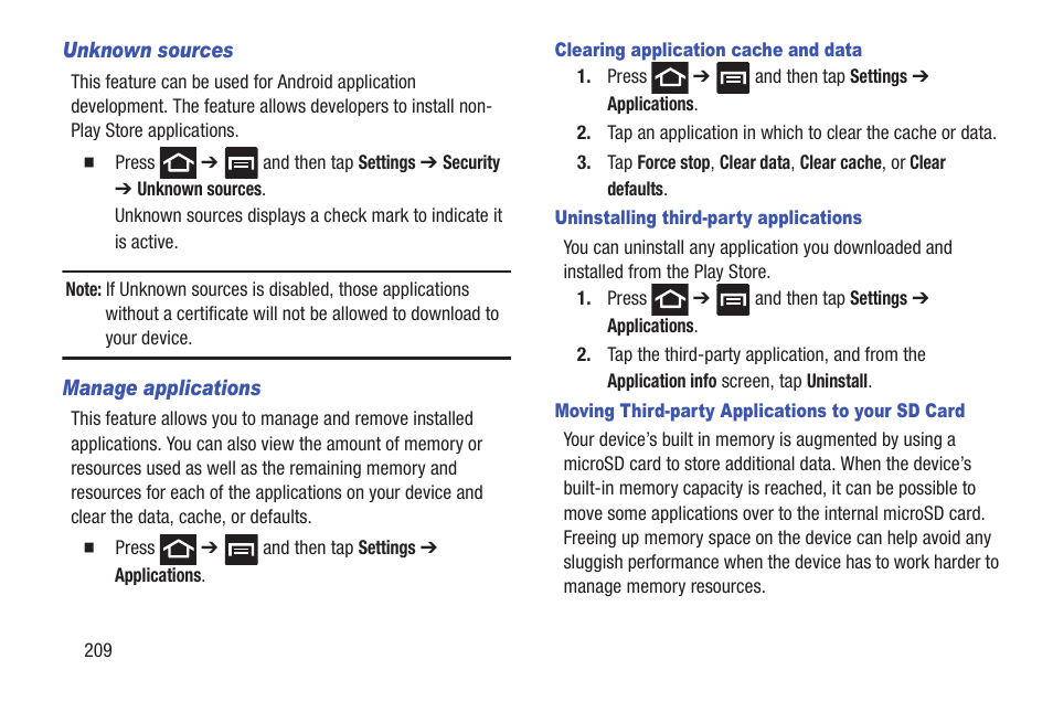 Samsung SGH-T879ZBBTMB User Manual | Page 214 / 369