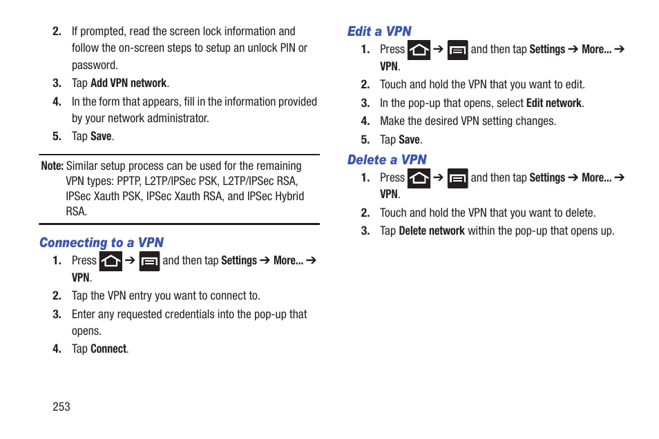 Samsung SGH-T879ZBBTMB User Manual | Page 258 / 369