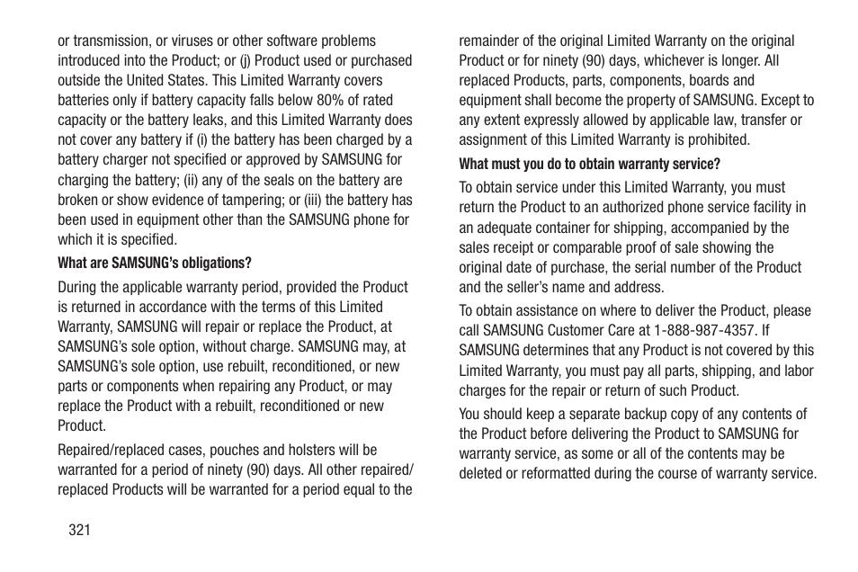 Samsung SGH-T879ZBBTMB User Manual | Page 326 / 369