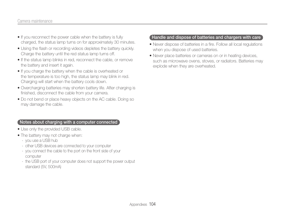 Samsung EC-DV100ZFPSCA User Manual | Page 105 / 122