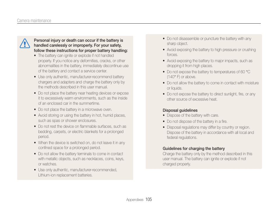 Samsung EC-DV100ZFPSCA User Manual | Page 106 / 122