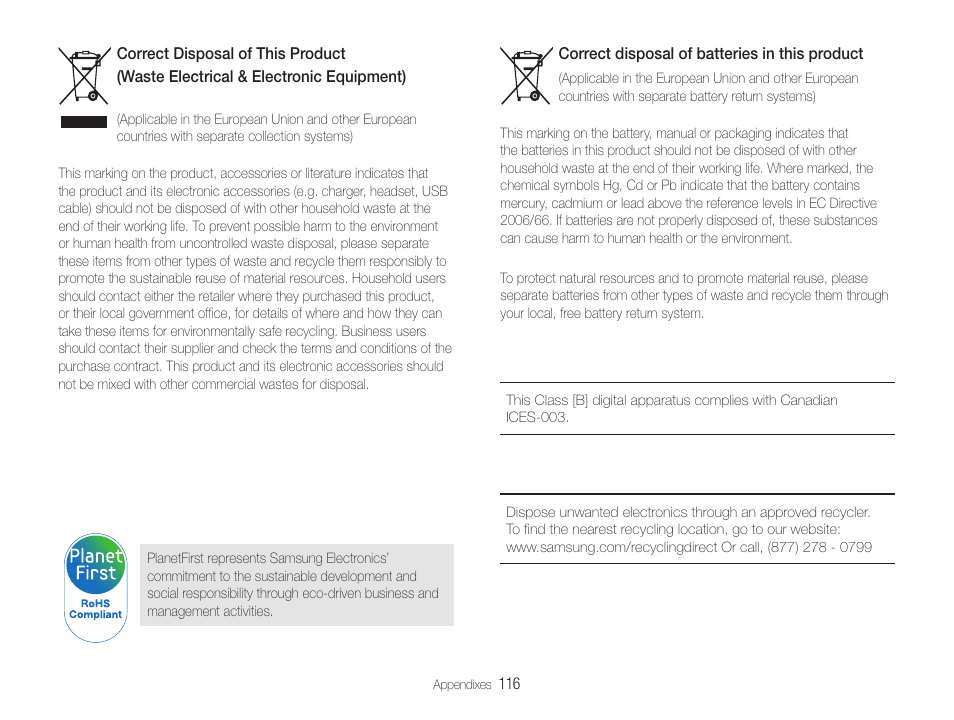 Samsung EC-DV100ZFPSCA User Manual | Page 117 / 122