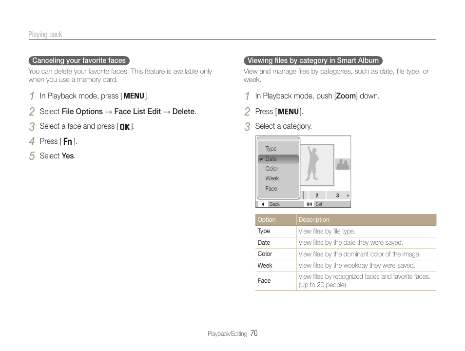 Samsung EC-DV100ZFPSCA User Manual | Page 71 / 122