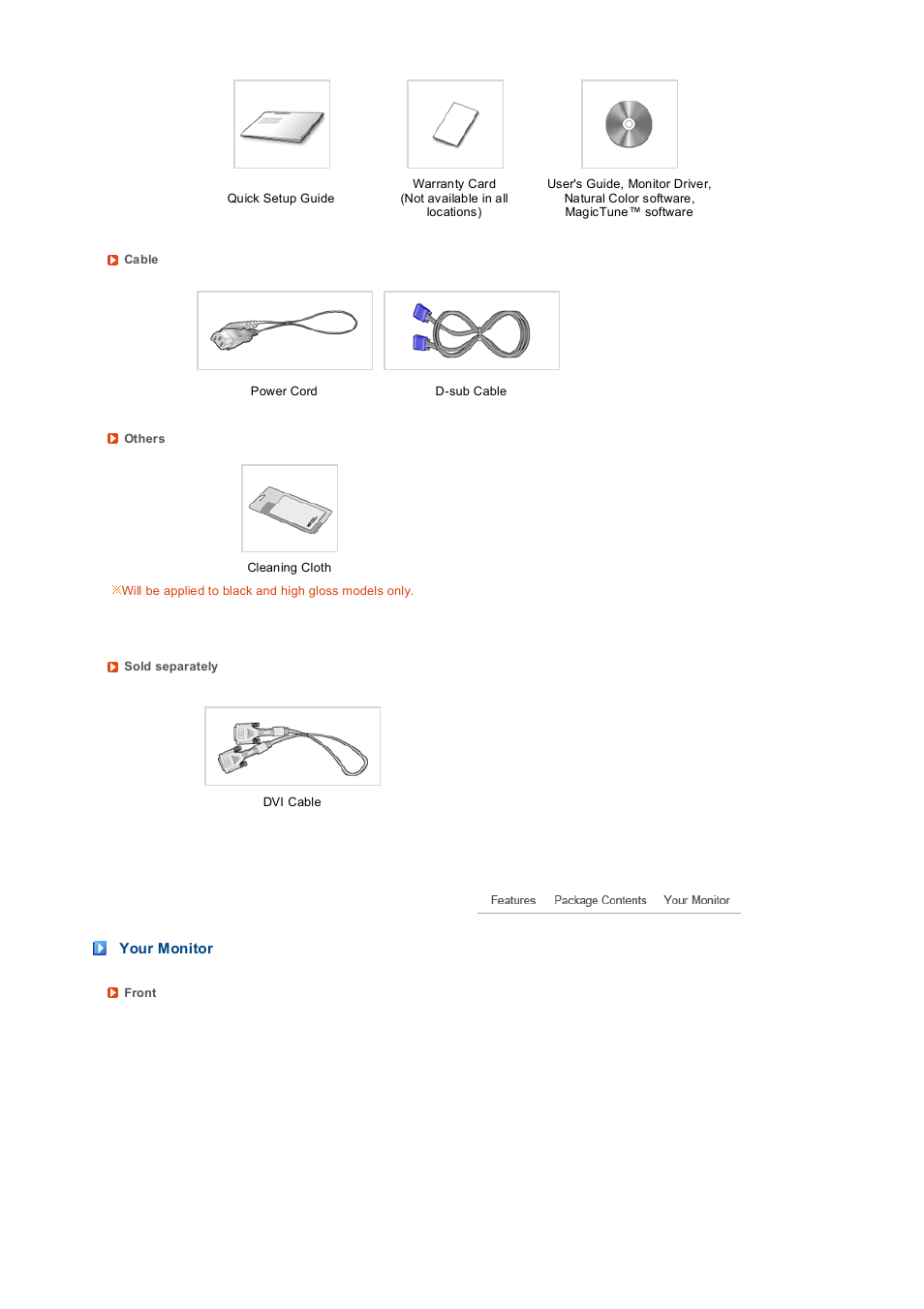 Samsung LS19PEDSFV-XAA User Manual | Page 14 / 58