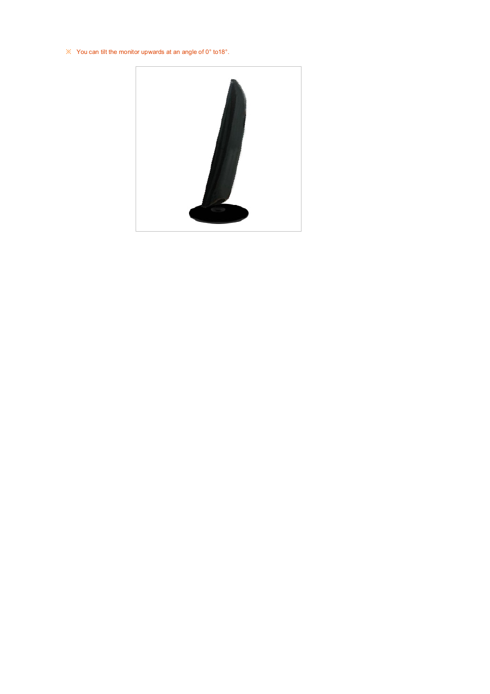 Using the stand | Samsung LS19PEDSFV-XAA User Manual | Page 18 / 58