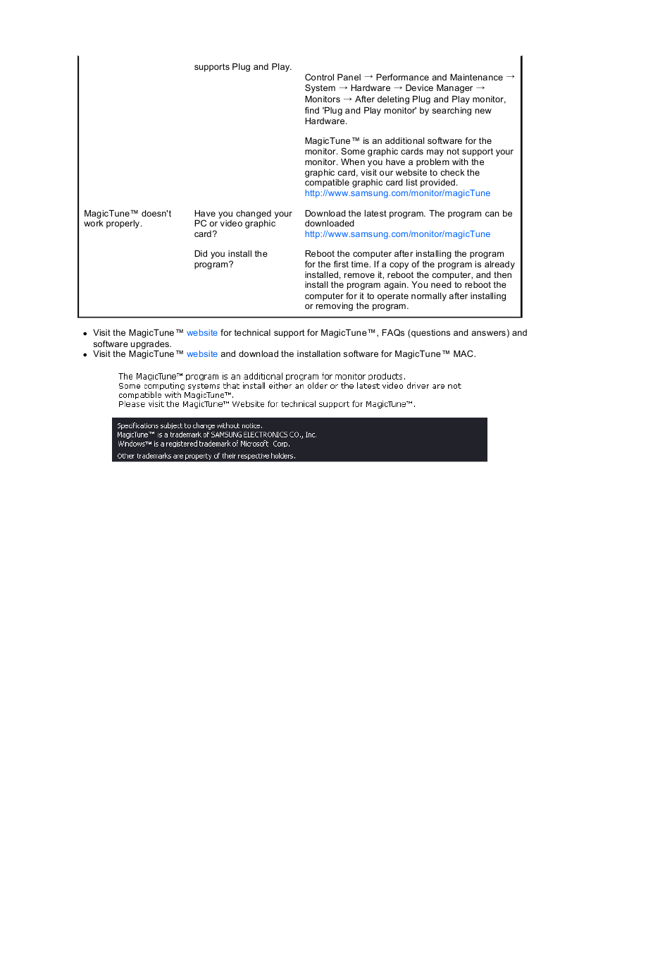 Samsung LS19PEDSFV-XAA User Manual | Page 33 / 58