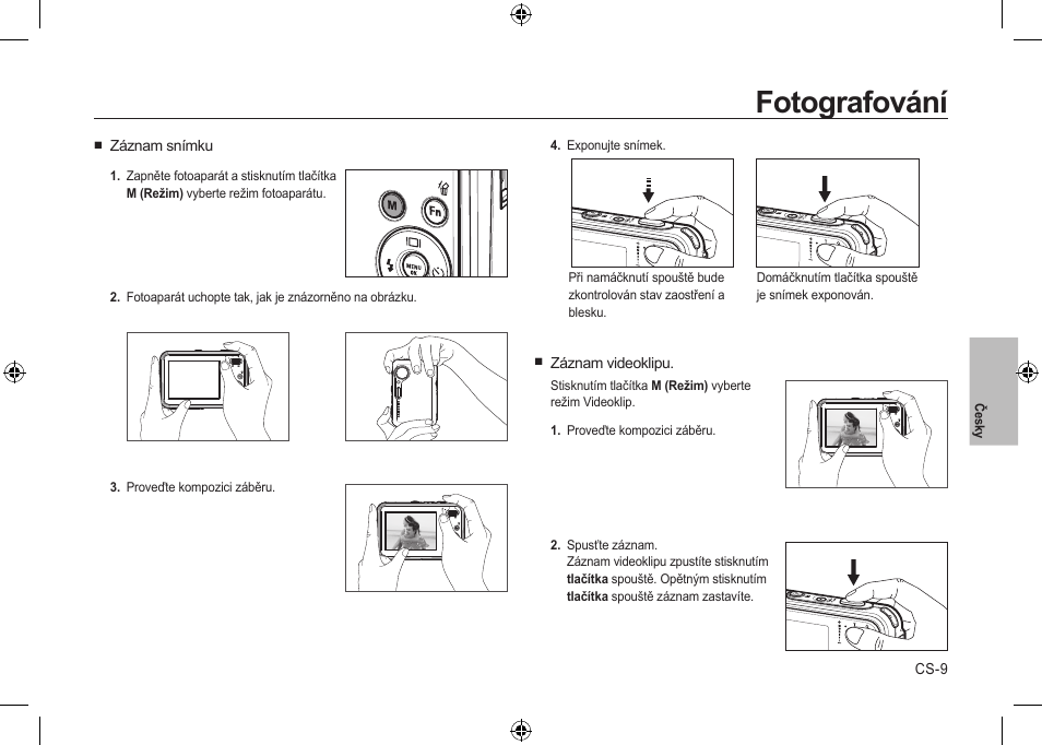 Fotografování | Samsung i8 User Manual | Page 101 / 184