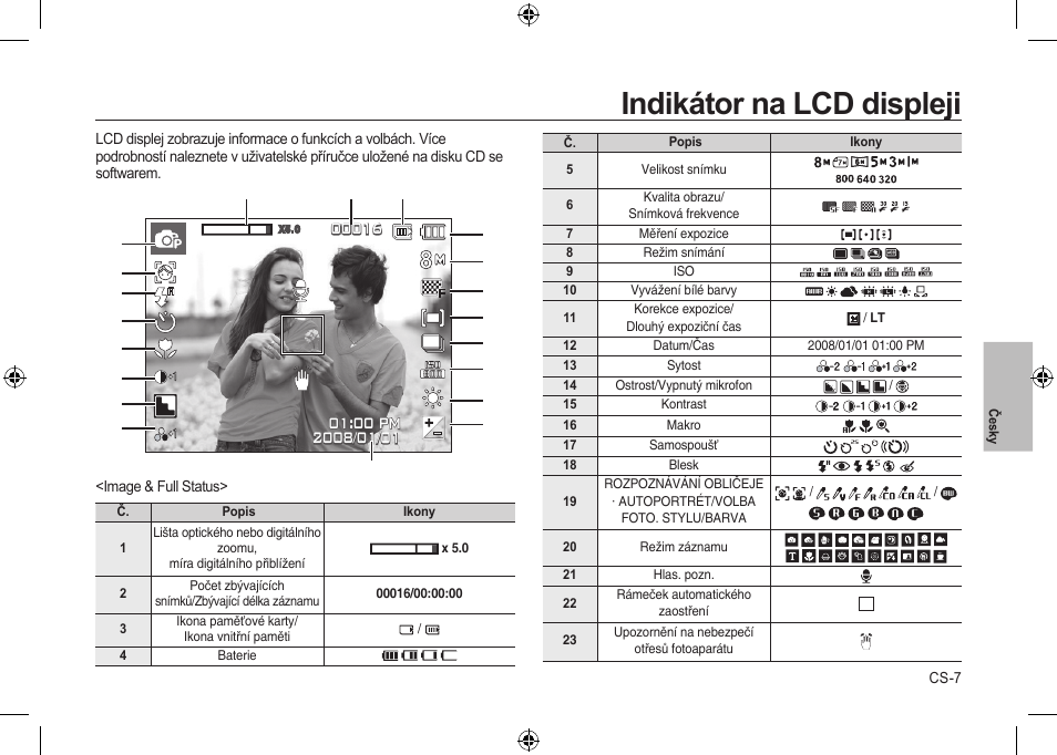 Indikátor na lcd displeji | Samsung i8 User Manual | Page 99 / 184