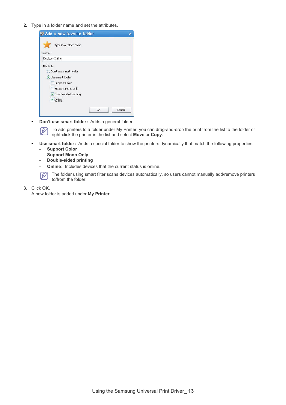 Samsung Universal Print Driver User Manual | Page 13 / 21