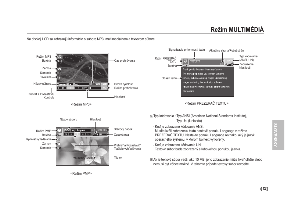 Režim multimédiá | Samsung I80 User Manual | Page 134 / 202