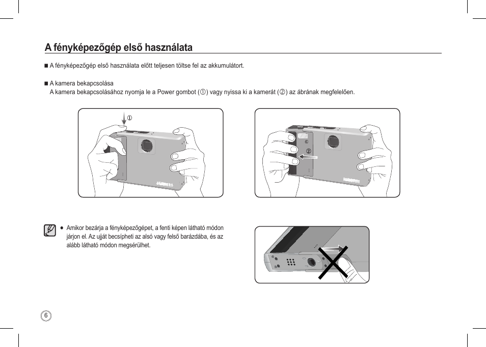 A fényképezőgép első használata | Samsung I80 User Manual | Page 147 / 202