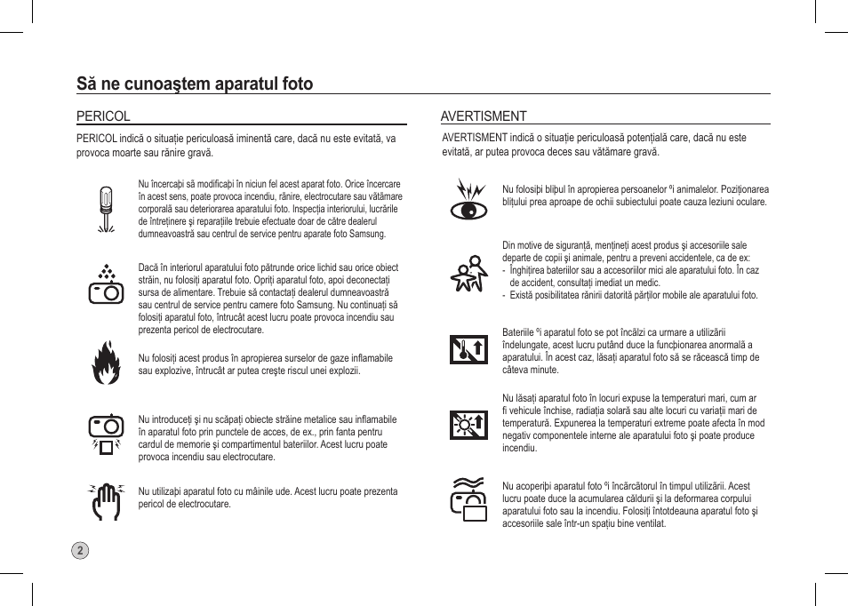 Să ne cunoaştem aparatul foto | Samsung I80 User Manual | Page 163 / 202