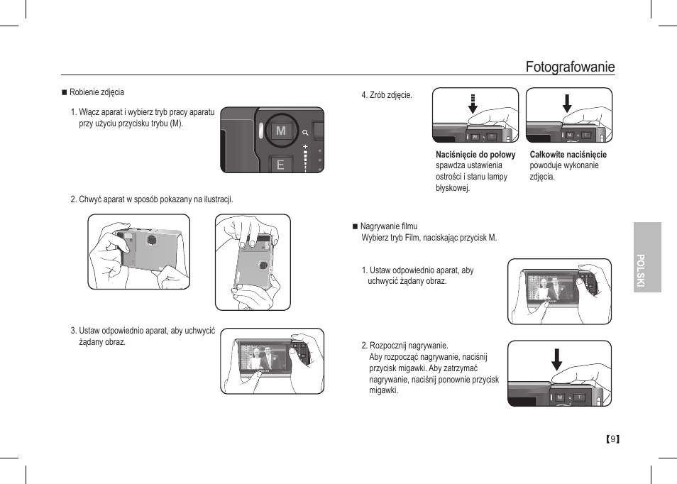 Fotografowanie | Samsung I80 User Manual | Page 90 / 202