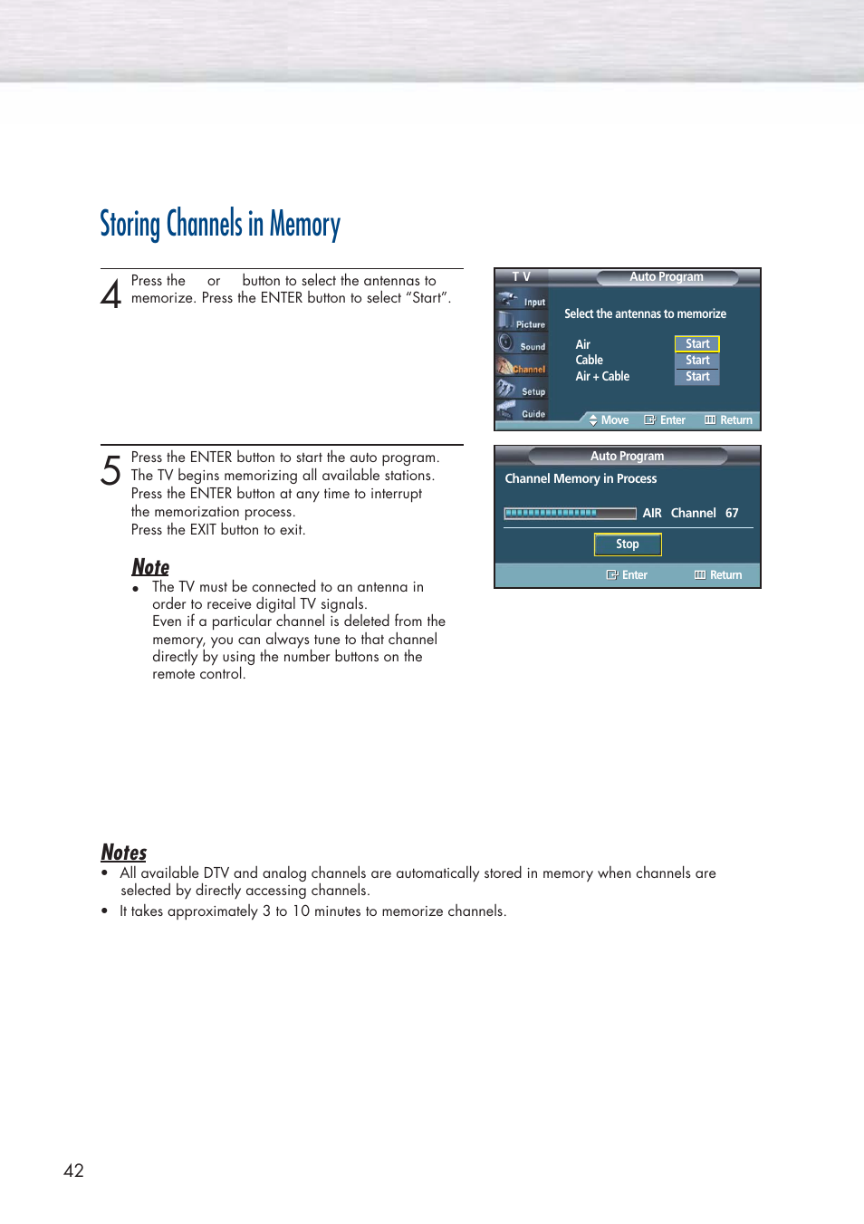 Samsung HPP5581X-XAA User Manual | Page 42 / 128