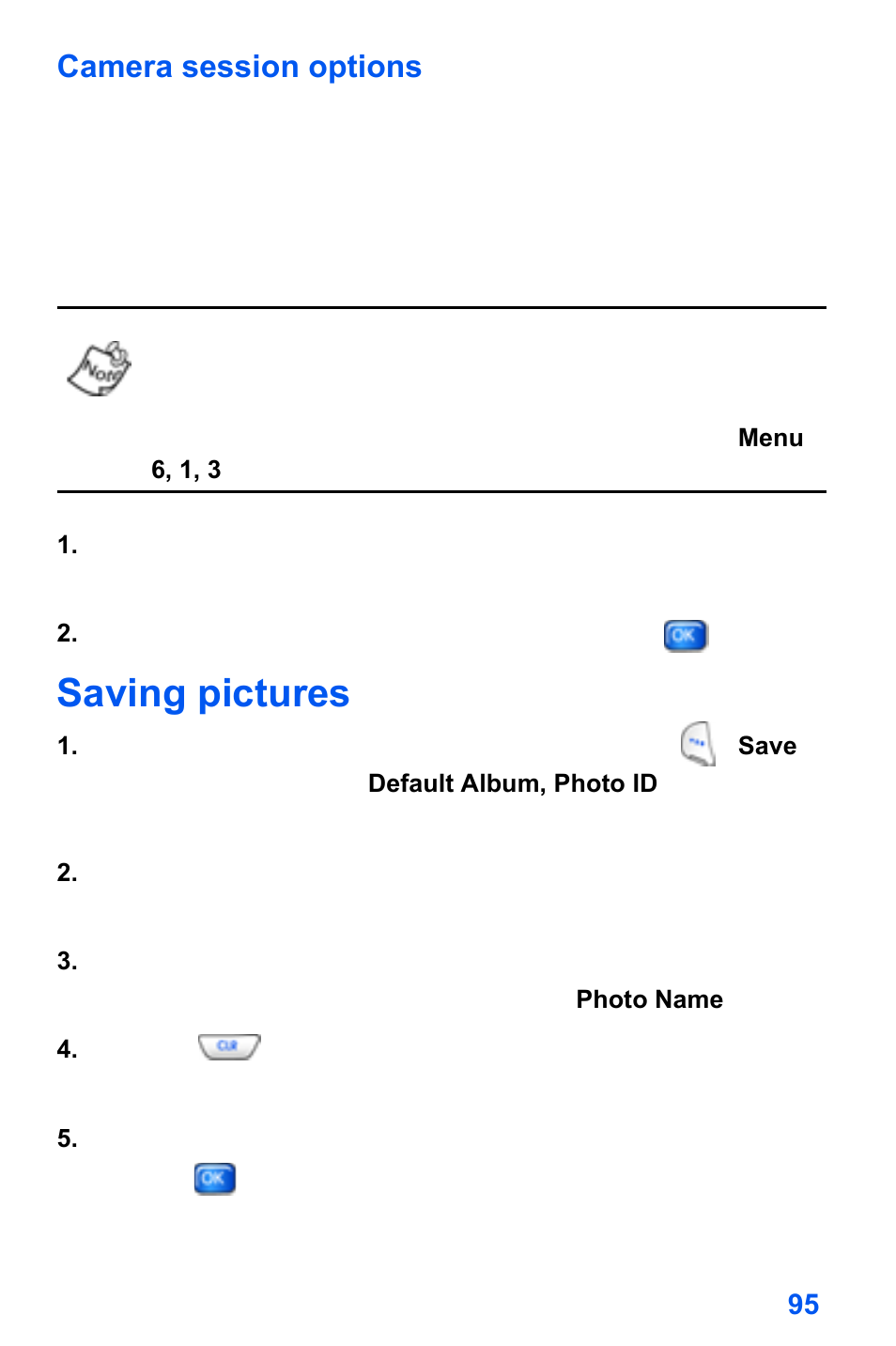 Saving pictures | Samsung SCH-A890ZSVXAR User Manual | Page 103 / 196