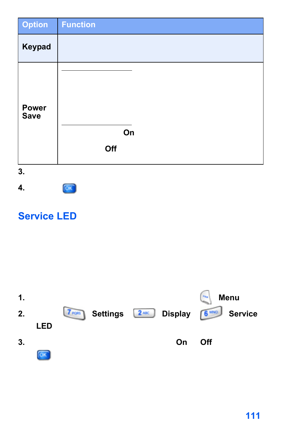 Service led | Samsung SCH-A890ZSVXAR User Manual | Page 119 / 196