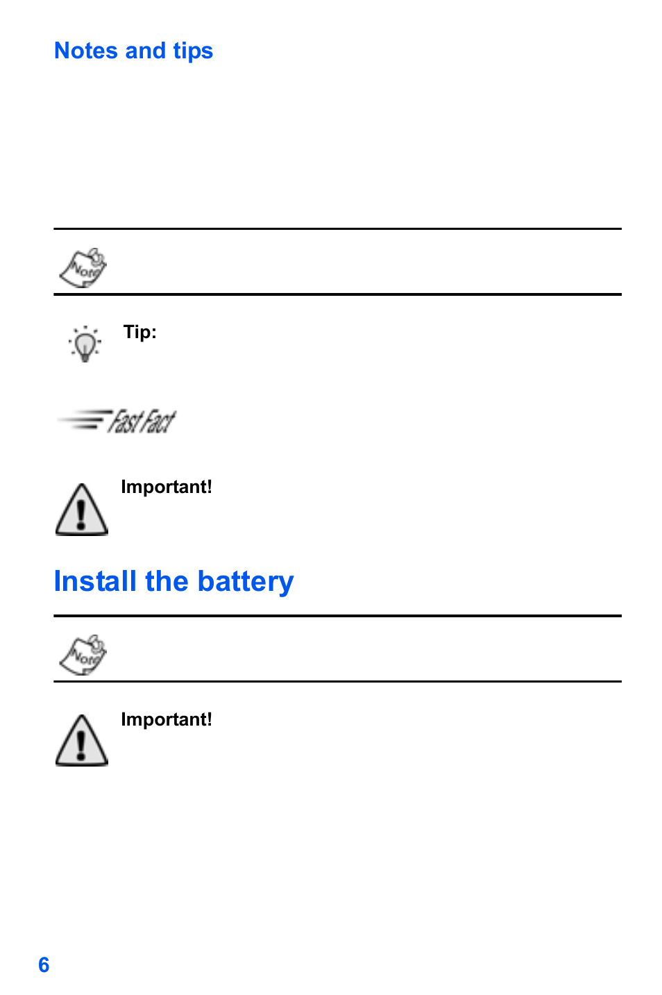 Install the battery | Samsung SCH-A890ZSVXAR User Manual | Page 14 / 196