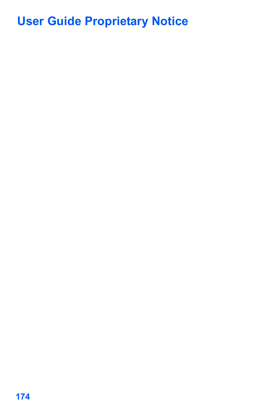 User guide proprietary notice | Samsung SCH-A890ZSVXAR User Manual | Page 182 / 196