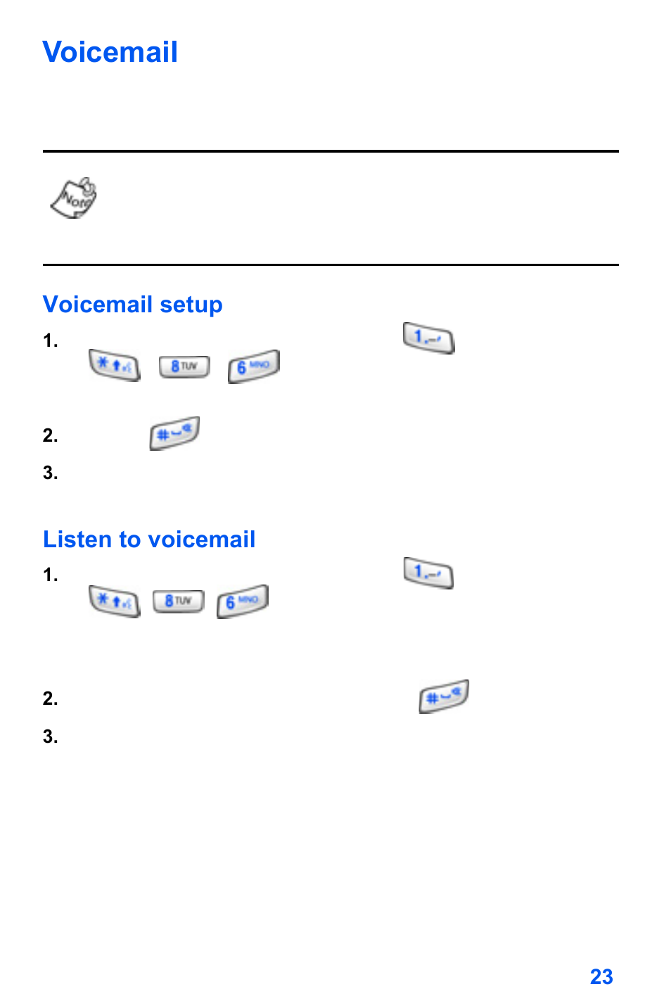 Voicemail | Samsung SCH-A890ZSVXAR User Manual | Page 31 / 196