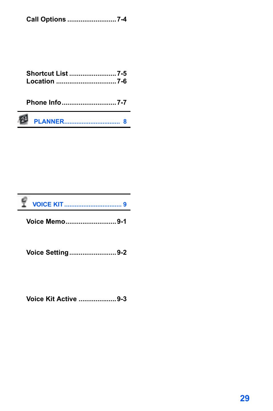 Menu shortcuts | Samsung SCH-A890ZSVXAR User Manual | Page 37 / 196