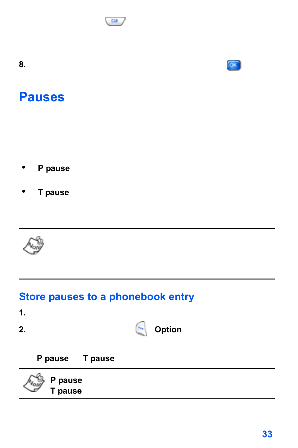 Pauses | Samsung SCH-A890ZSVXAR User Manual | Page 41 / 196
