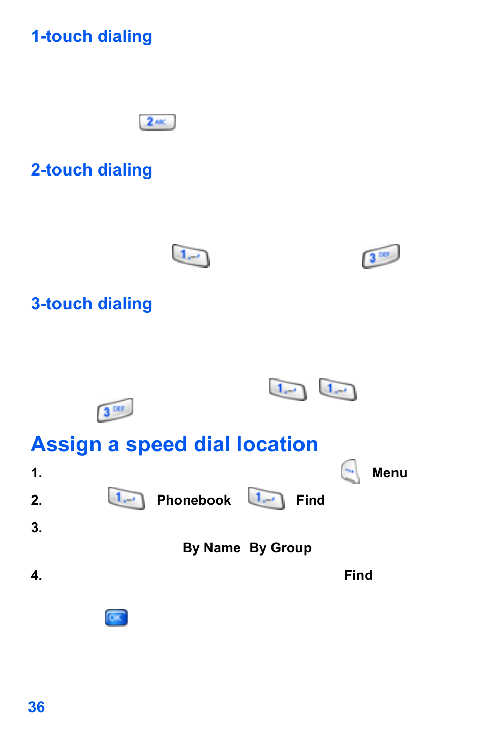 Assign a speed dial location | Samsung SCH-A890ZSVXAR User Manual | Page 44 / 196