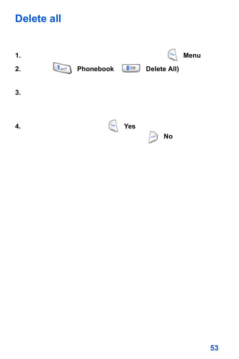 Delete all | Samsung SCH-A890ZSVXAR User Manual | Page 61 / 196