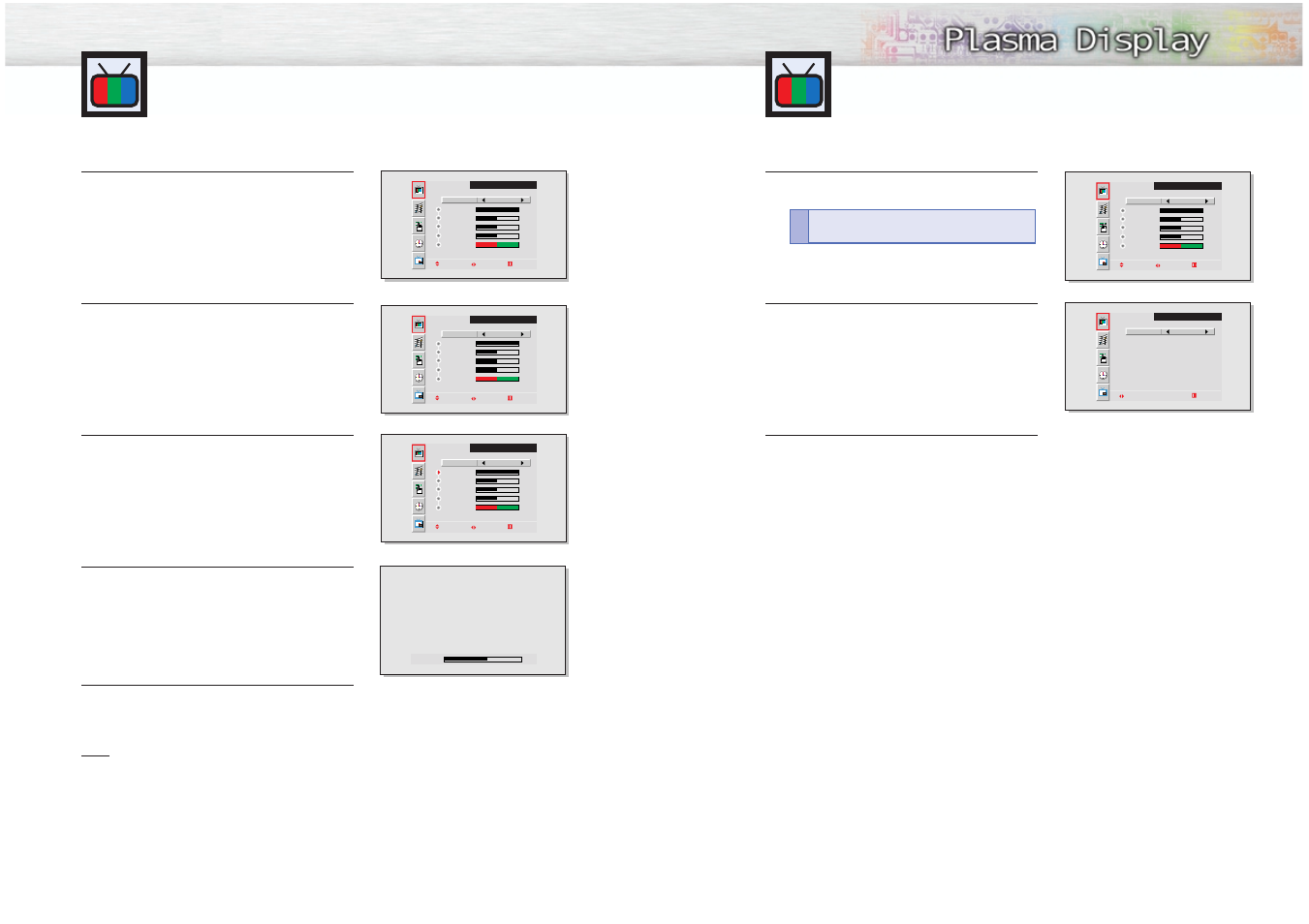 Customizing the picture, Using automatic picture settings | Samsung HPM5027X-XAC User Manual | Page 13 / 34